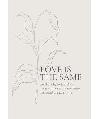 LOVE IS THE SAME