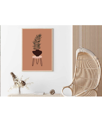 MODERN ART BOHO PLANT 4