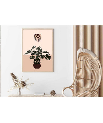 MODERN ART BOHO PLANT 5